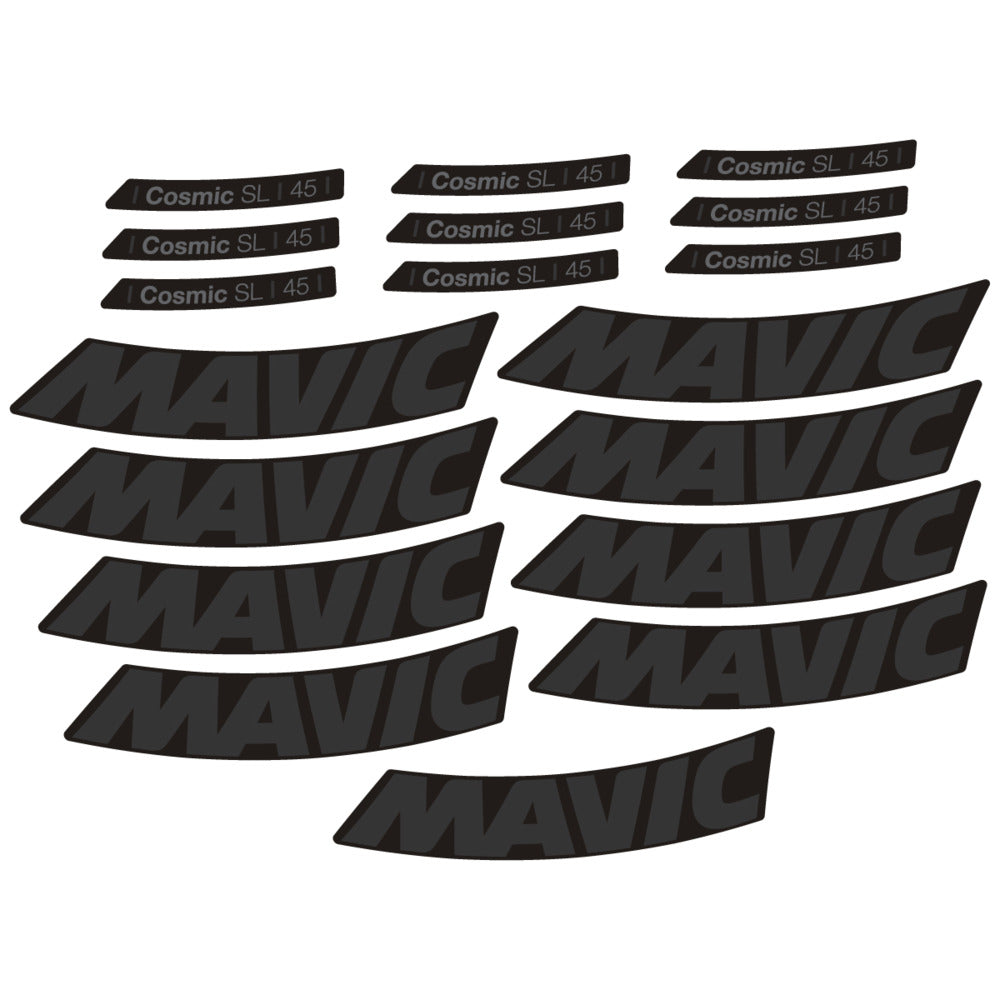 Stickers Compatible Decal Mavic Cosmic SL 45 2025 compatibles - Autocollants roue vélo route