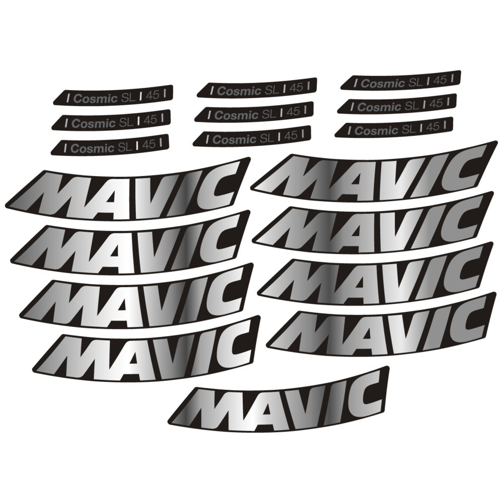 Stickers Compatible Decal Mavic Cosmic SL 45 2025 compatibles - Autocollants roue vélo route