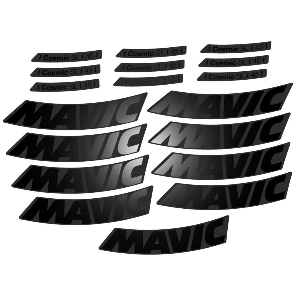 Stickers Compatible Decal Mavic Cosmic SL 45 2025 compatibles - Autocollants roue vélo route