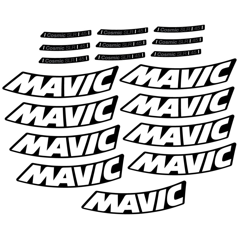 Stickers Compatible Decal Mavic Cosmic SLR 45 2025 compatibles - Autocollants roue vélo route