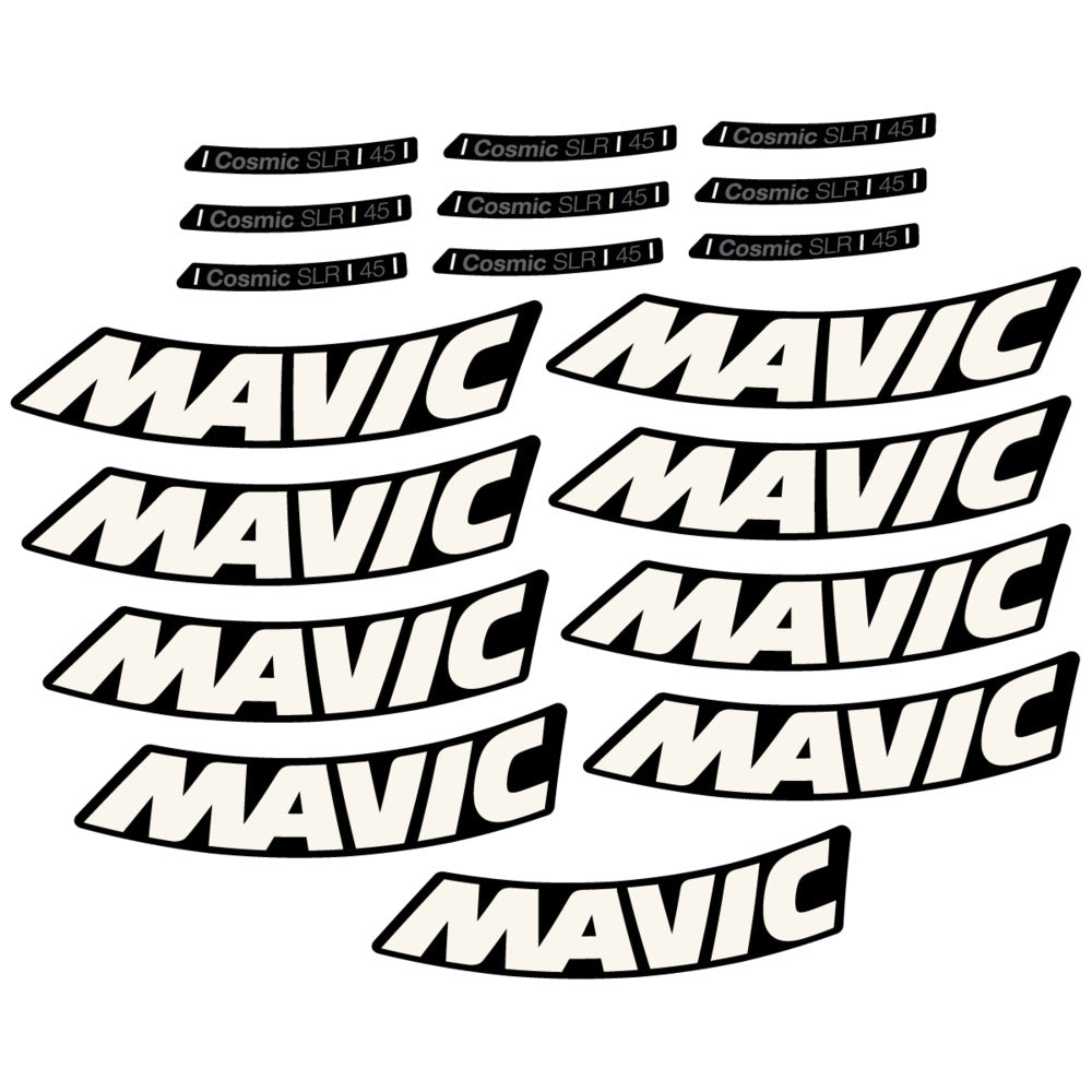 Stickers Compatible Decal Mavic Cosmic SLR 45 2025 compatibles - Autocollants roue vélo route