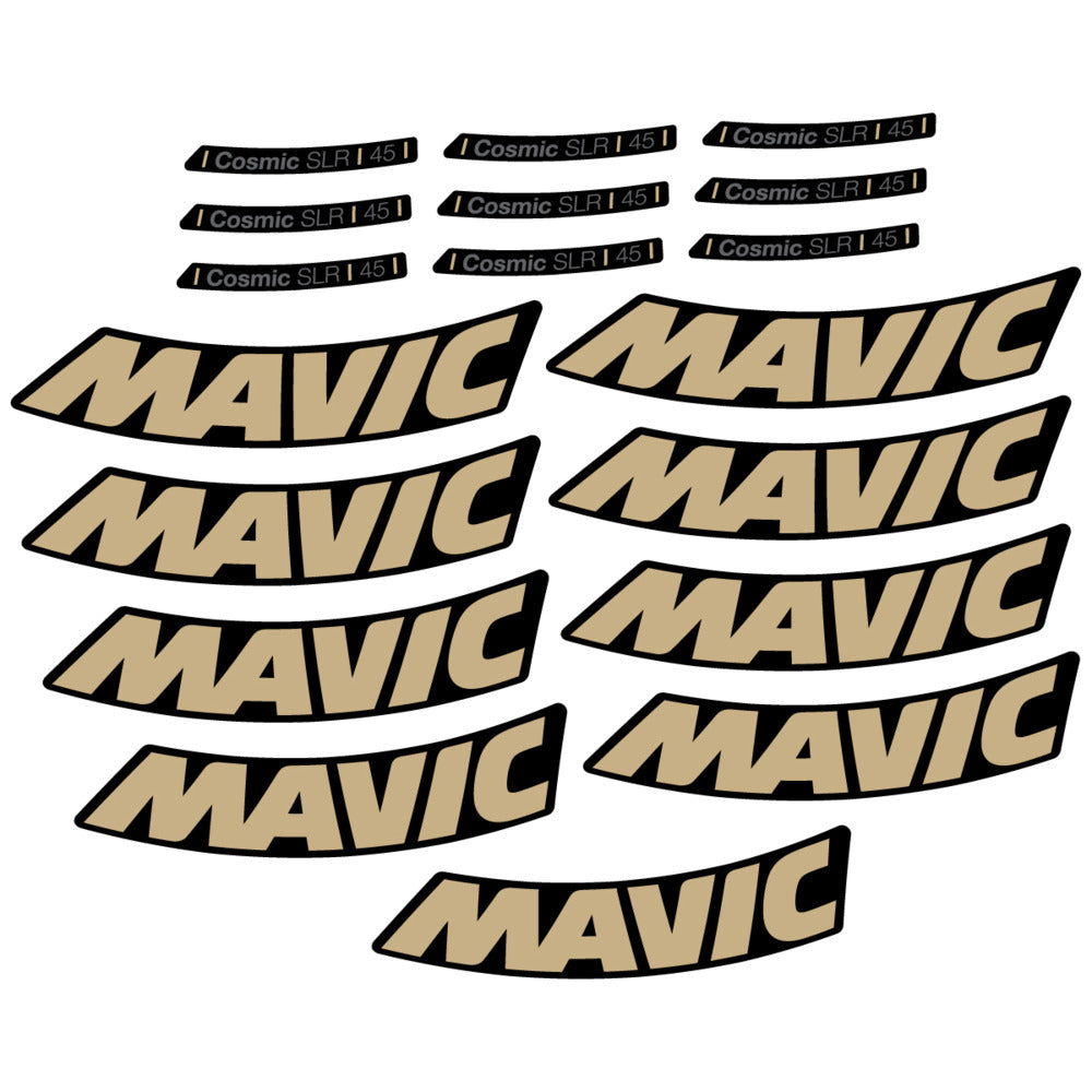 Stickers Compatible Decal Mavic Cosmic SLR 45 2025 compatibles - Autocollants roue vélo route