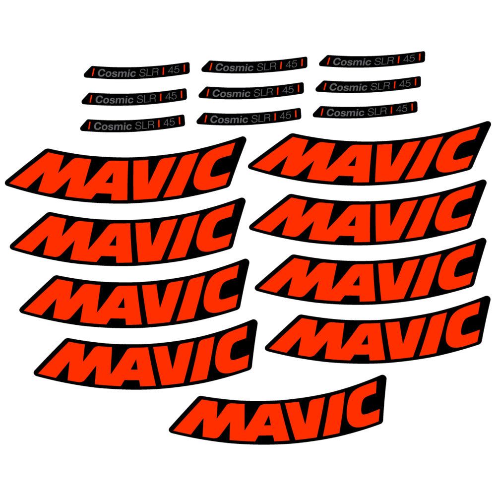 Stickers Compatible Decal Mavic Cosmic SLR 45 2025 compatibles - Autocollants roue vélo route