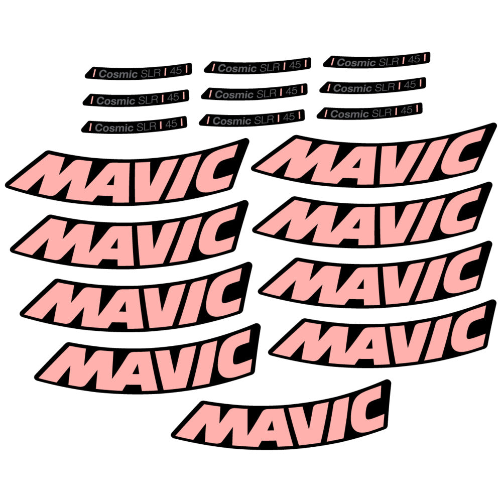 Stickers Compatible Decal Mavic Cosmic SLR 45 2025 compatibles - Autocollants roue vélo route