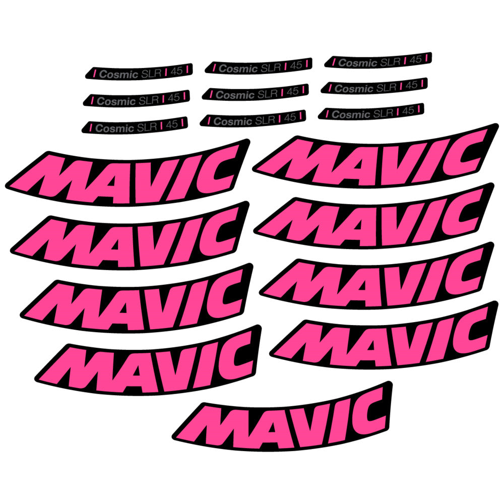 Stickers Compatible Decal Mavic Cosmic SLR 45 2025 compatibles - Autocollants roue vélo route