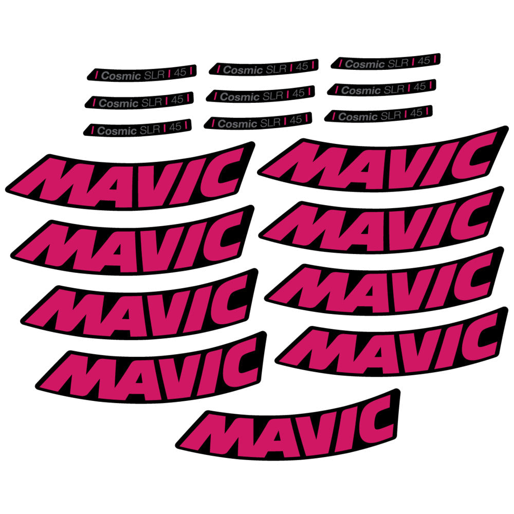 Stickers Compatible Decal Mavic Cosmic SLR 45 2025 compatibles - Autocollants roue vélo route