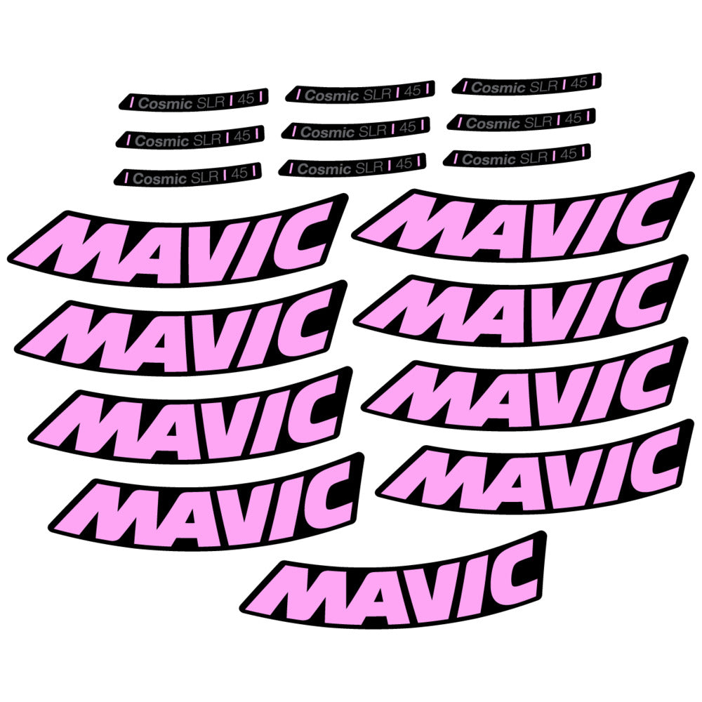 Stickers Compatible Decal Mavic Cosmic SLR 45 2025 compatibles - Autocollants roue vélo route