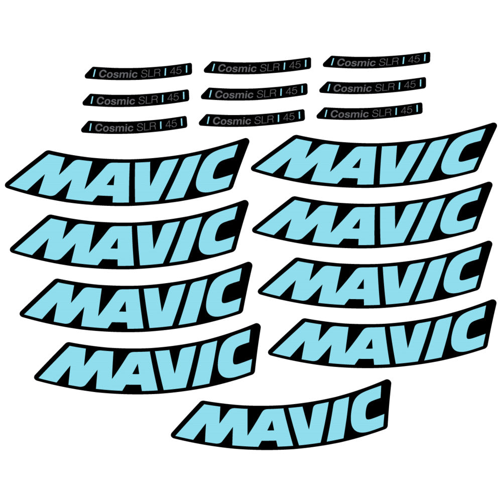 Stickers Compatible Decal Mavic Cosmic SLR 45 2025 compatibles - Autocollants roue vélo route