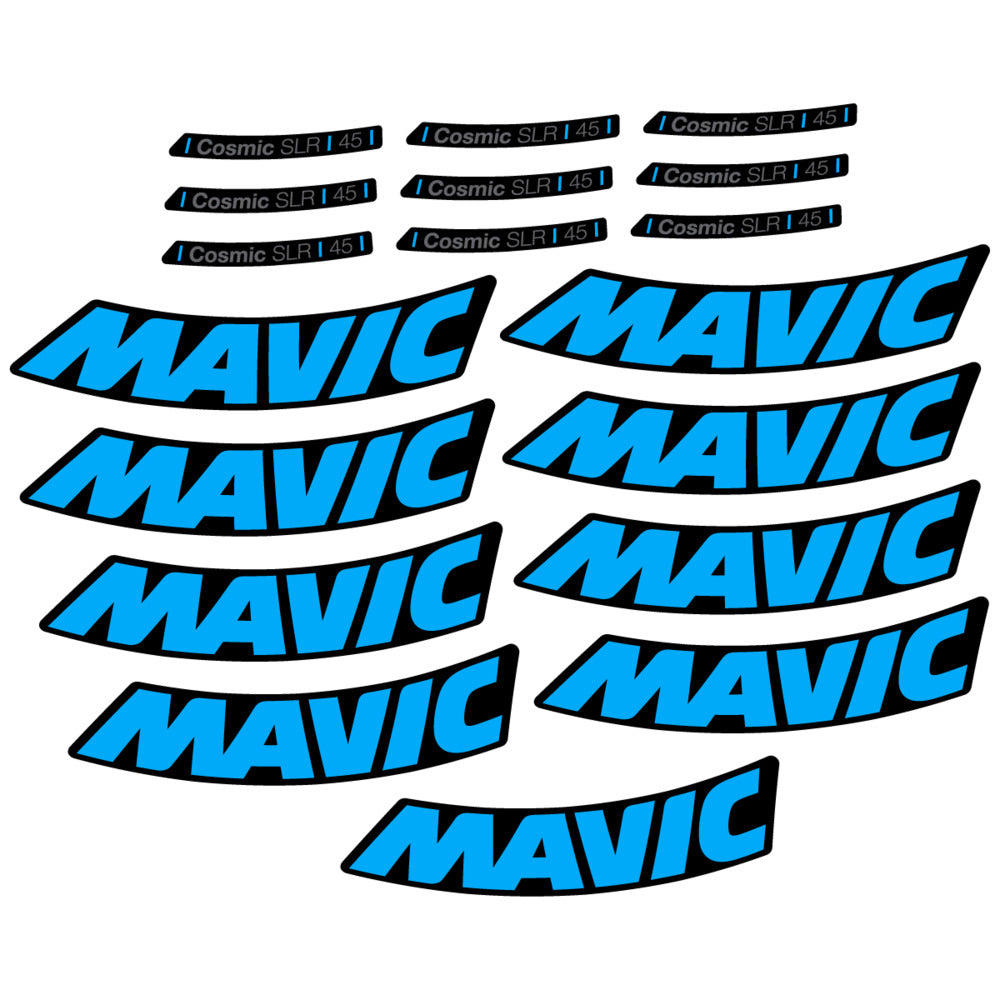 Stickers Compatible Decal Mavic Cosmic SLR 45 2025 compatibles - Autocollants roue vélo route