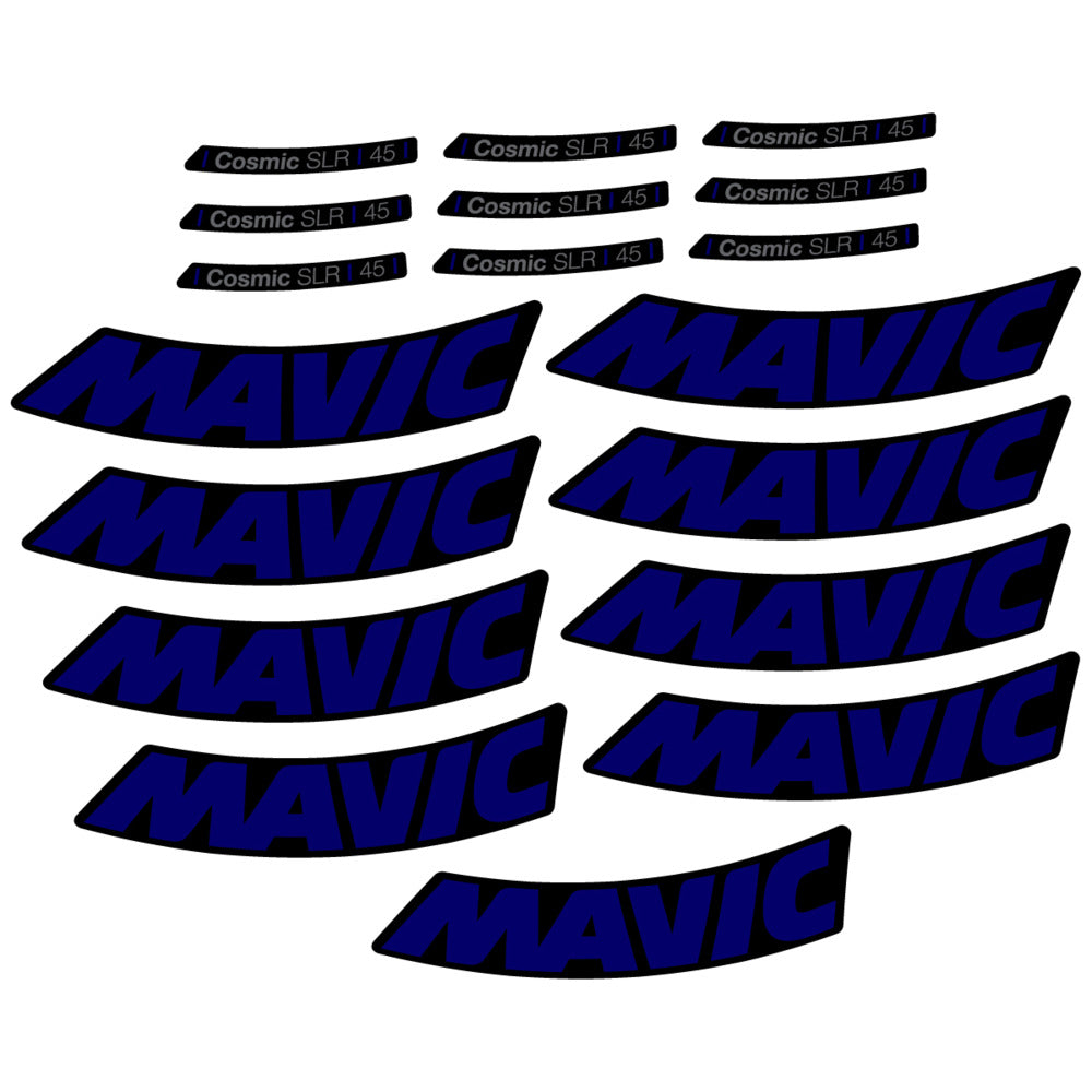Stickers Compatible Decal Mavic Cosmic SLR 45 2025 compatibles - Autocollants roue vélo route