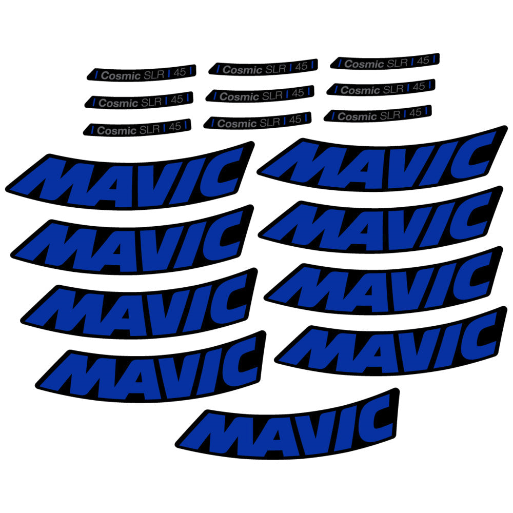 Stickers Compatible Decal Mavic Cosmic SLR 45 2025 compatibles - Autocollants roue vélo route