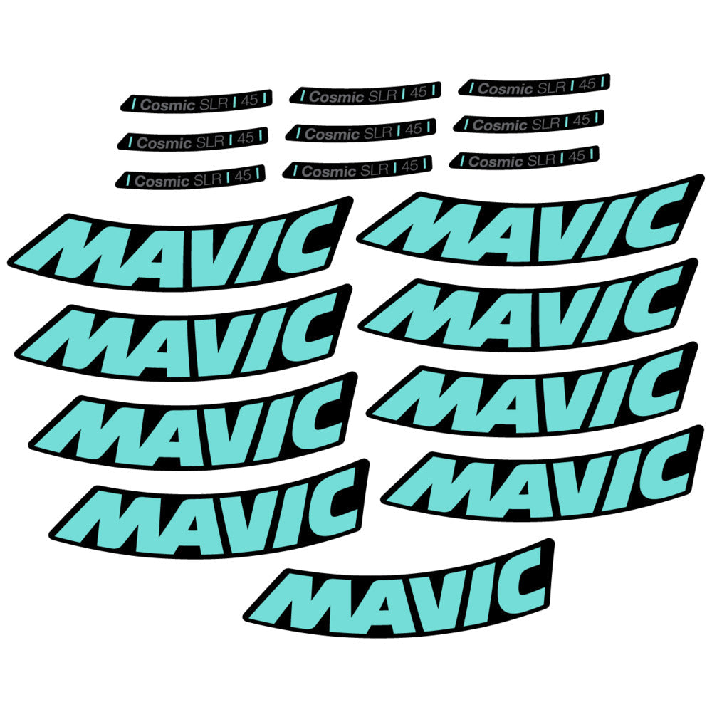 Stickers Compatible Decal Mavic Cosmic SLR 45 2025 compatibles - Autocollants roue vélo route
