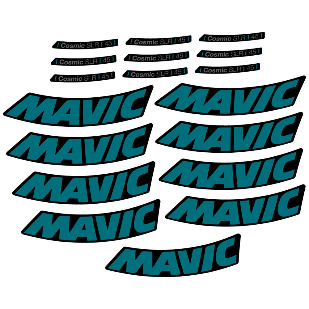 Stickers Compatible Decal Mavic Cosmic SLR 45 2025 compatibles - Autocollants roue vélo route