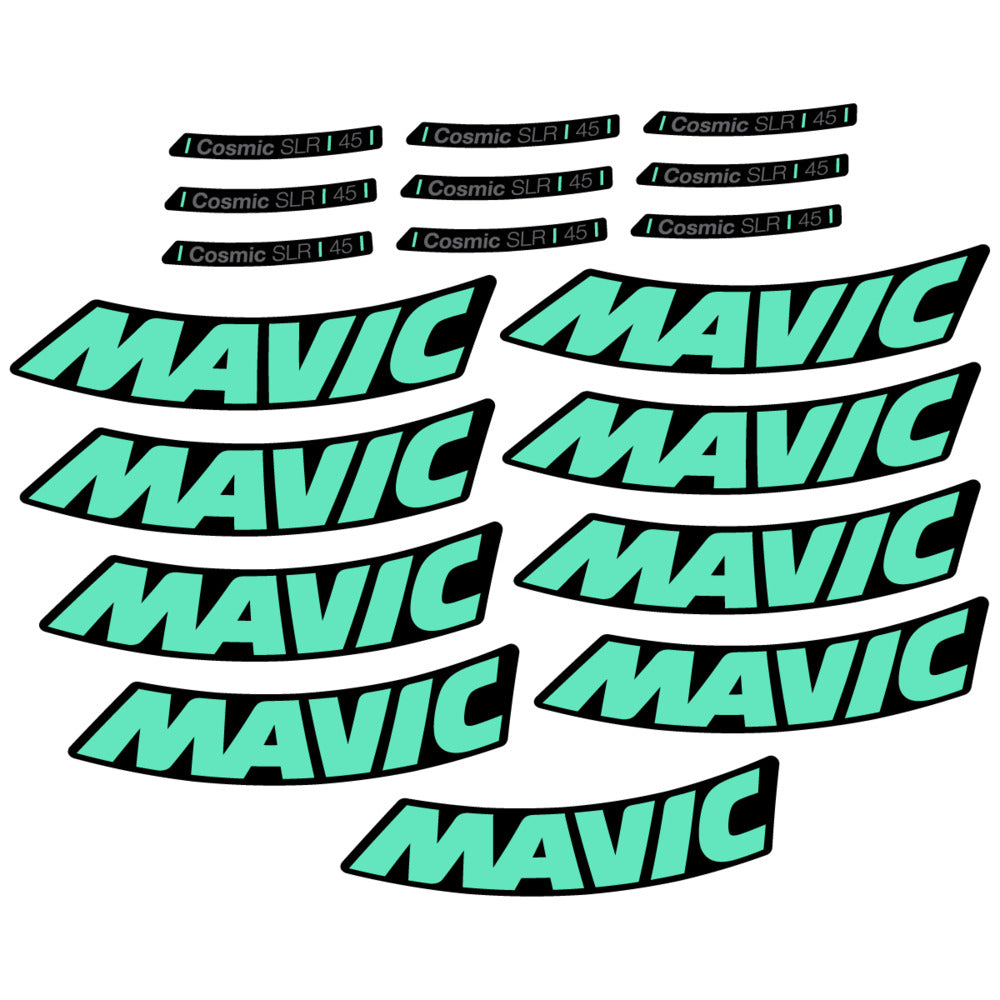 Stickers Compatible Decal Mavic Cosmic SLR 45 2025 compatibles - Autocollants roue vélo route