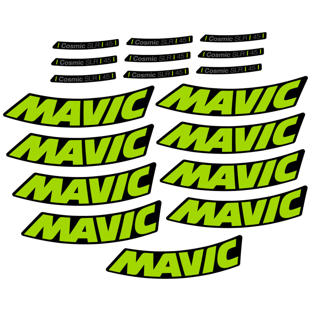 Stickers Compatible Decal Mavic Cosmic SLR 45 2025 compatibles - Autocollants roue vélo route