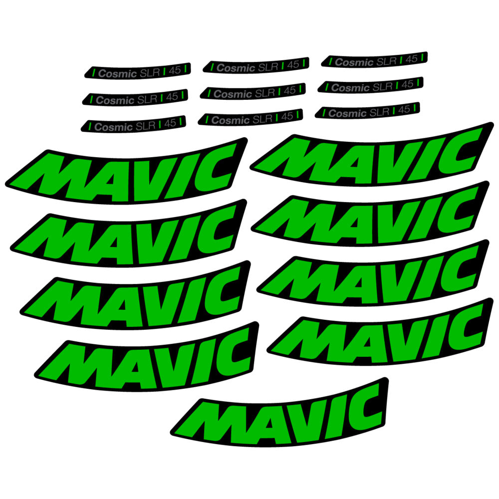 Stickers Compatible Decal Mavic Cosmic SLR 45 2025 compatibles - Autocollants roue vélo route