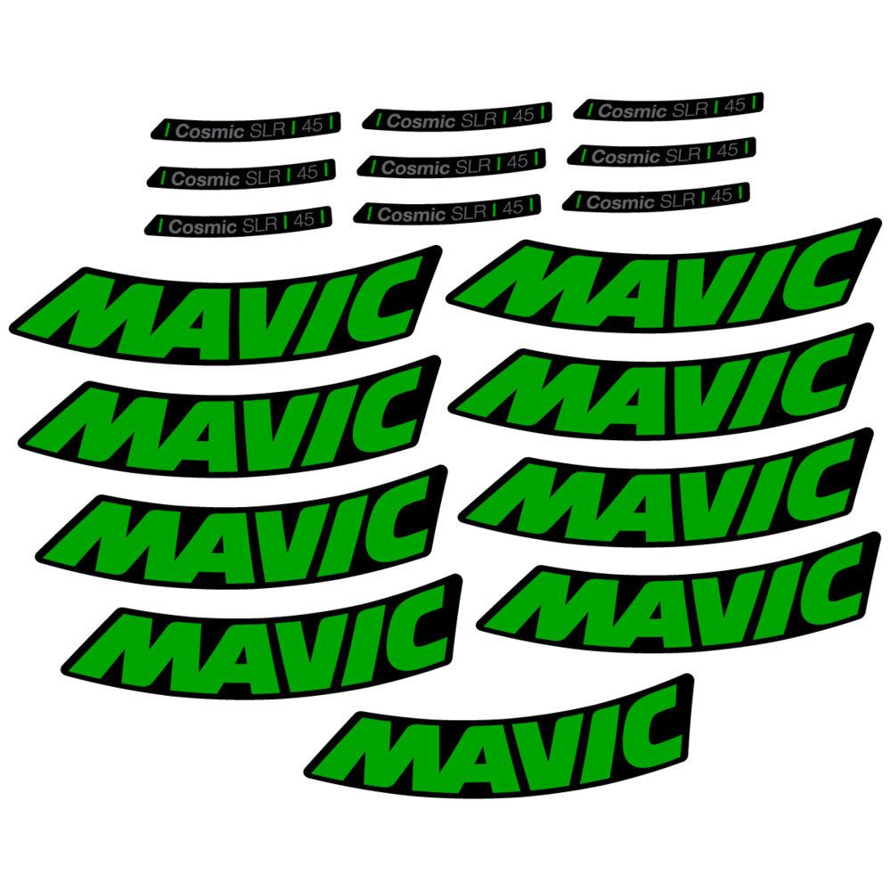 Stickers Compatible Decal Mavic Cosmic SLR 45 2025 compatibles - Autocollants roue vélo route