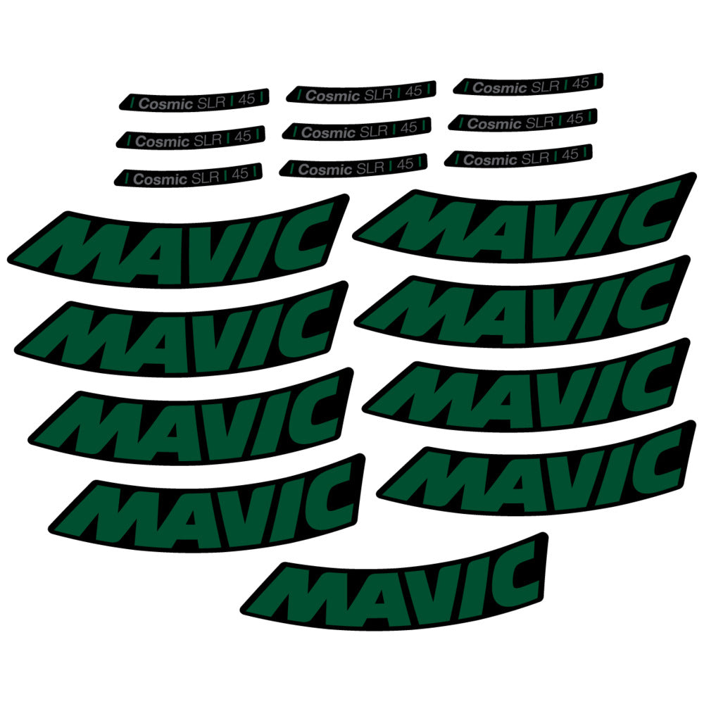 Stickers Compatible Decal Mavic Cosmic SLR 45 2025 compatibles - Autocollants roue vélo route