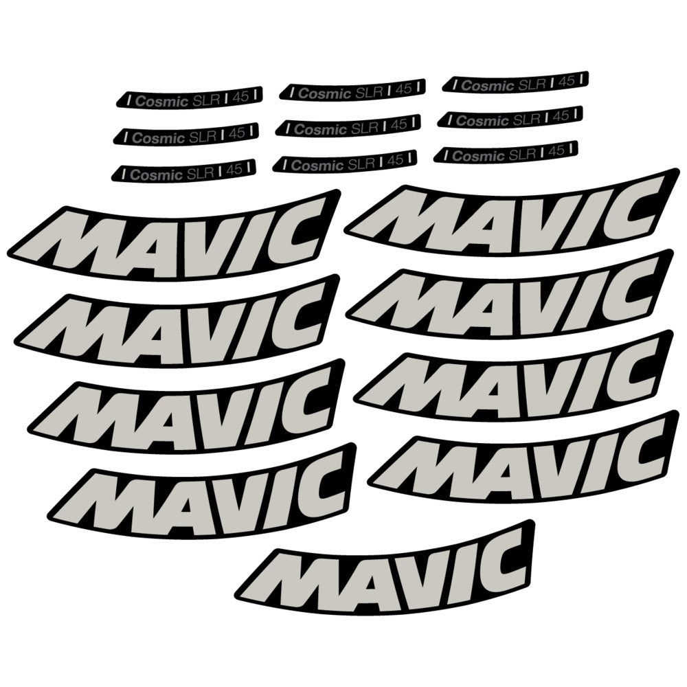 Stickers Compatible Decal Mavic Cosmic SLR 45 2025 compatibles - Autocollants roue vélo route