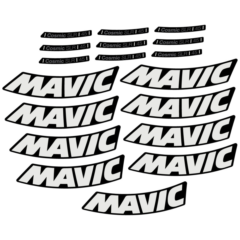 Stickers Compatible Decal Mavic Cosmic SLR 45 2025 compatibles - Autocollants roue vélo route