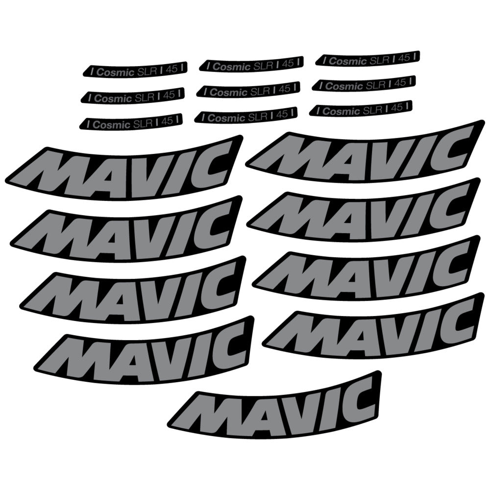 Stickers Compatible Decal Mavic Cosmic SLR 45 2025 compatibles - Autocollants roue vélo route