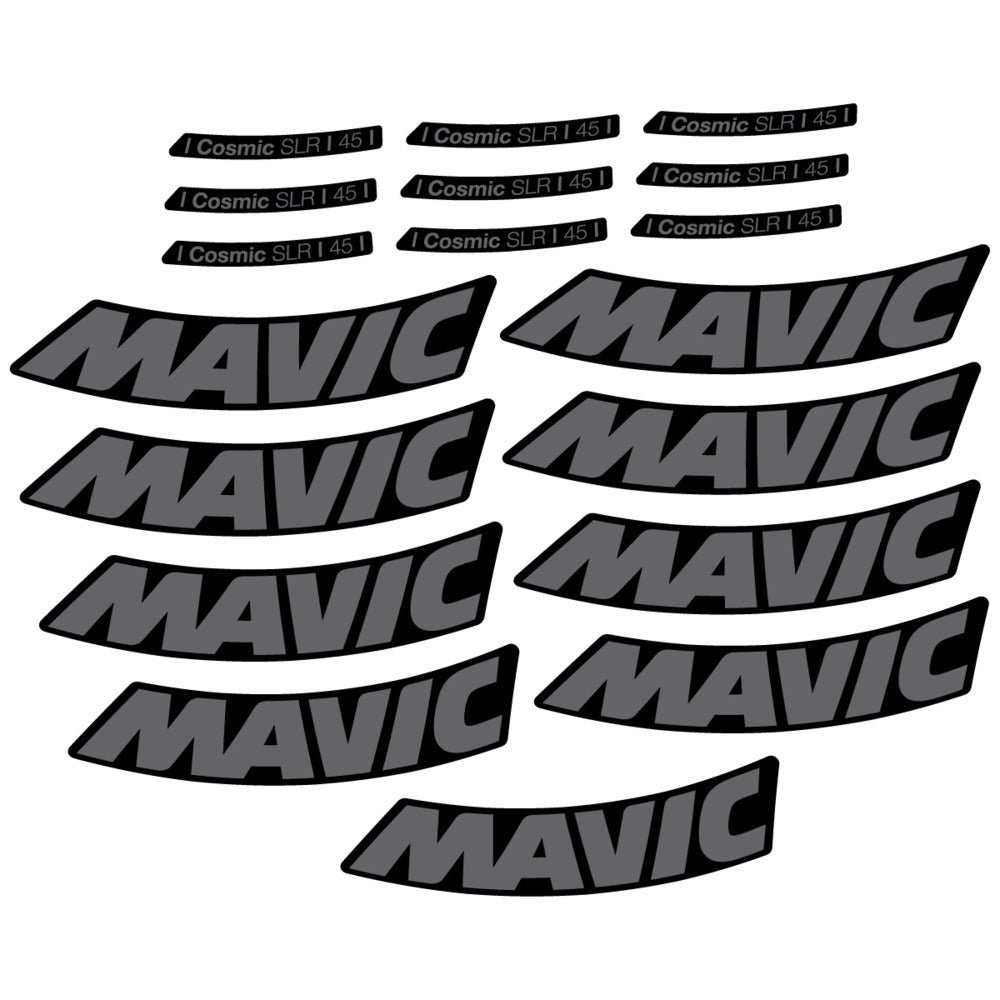 Stickers Compatible Decal Mavic Cosmic SLR 45 2025 compatibles - Autocollants roue vélo route
