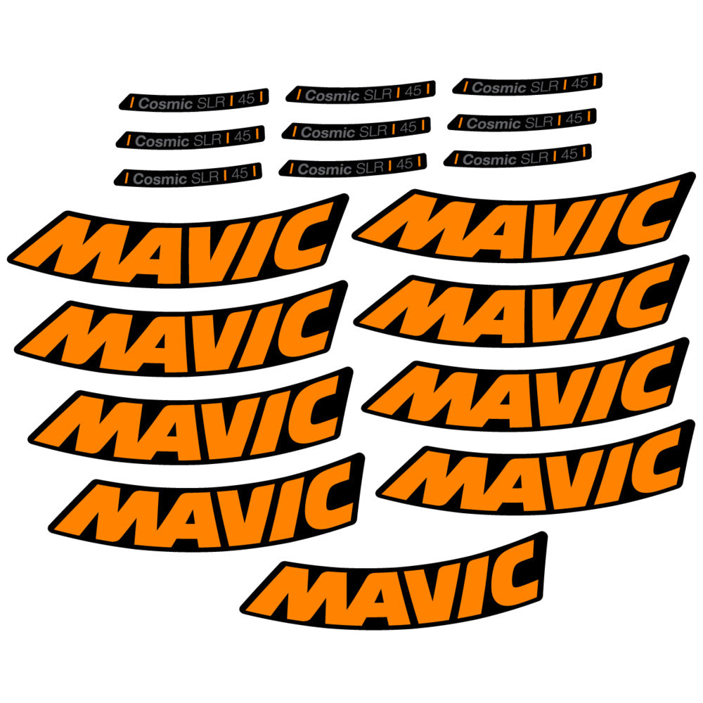 Stickers Compatible Decal Mavic Cosmic SLR 45 2025 compatibles - Autocollants roue vélo route