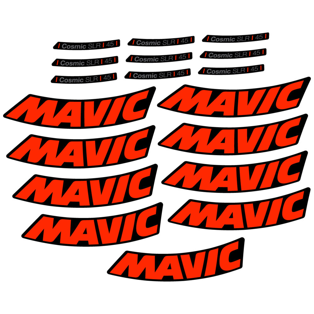 Stickers Compatible Decal Mavic Cosmic SLR 45 2025 compatibles - Autocollants roue vélo route