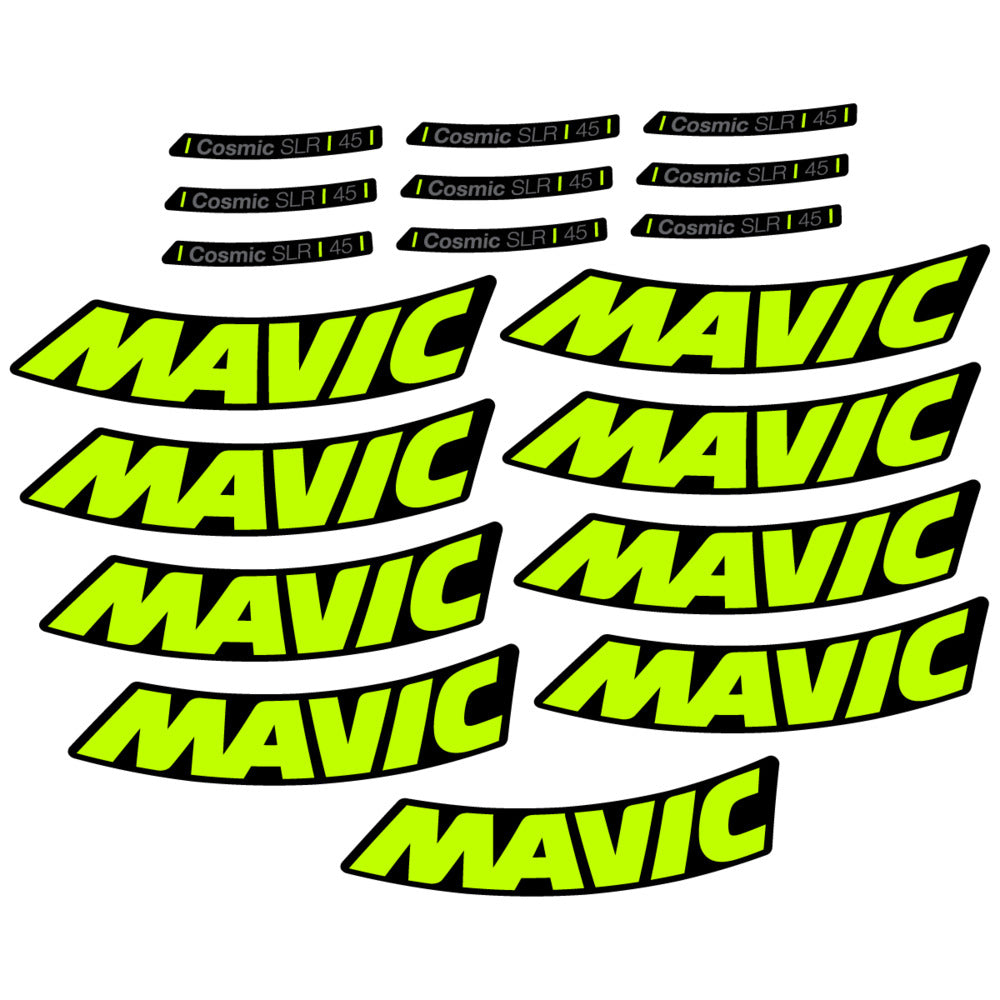 Stickers Compatible Decal Mavic Cosmic SLR 45 2025 compatibles - Autocollants roue vélo route