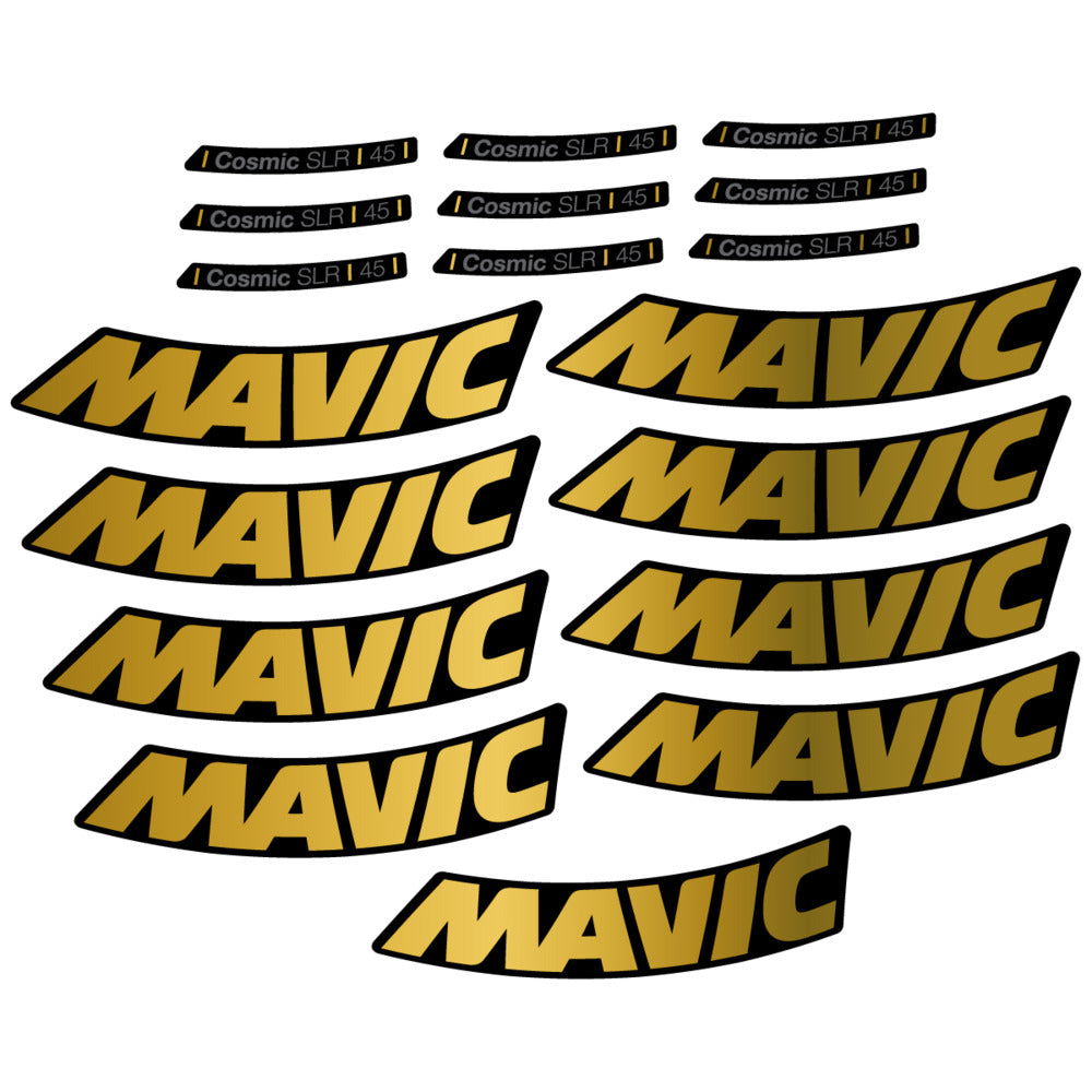 Stickers Compatible Decal Mavic Cosmic SLR 45 2025 compatibles - Autocollants roue vélo route