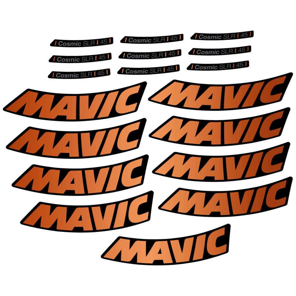 Stickers Compatible Decal Mavic Cosmic SLR 45 2025 compatibles - Autocollants roue vélo route