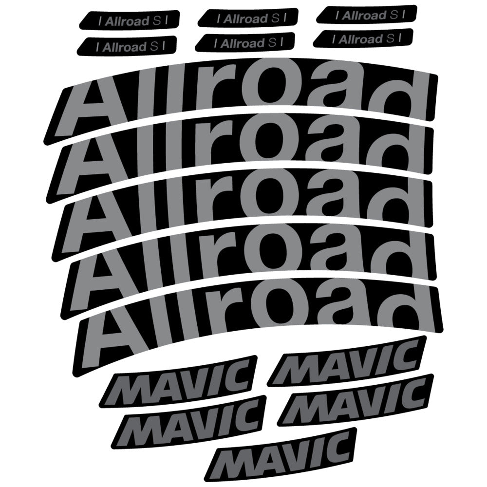 Stickers Compatible Decal Mavic Allroad S 2025 compatibles - Autocollants roue vélo route