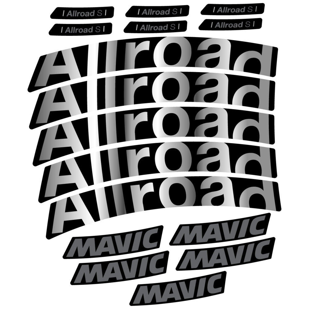 Stickers Compatible Decal Mavic Allroad S 2025 compatibles - Autocollants roue vélo route