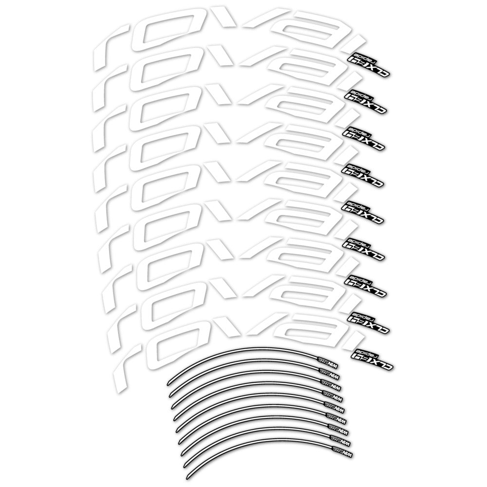 Stickers roue vélo Roval CLX 64 Disc autocollant vinyle